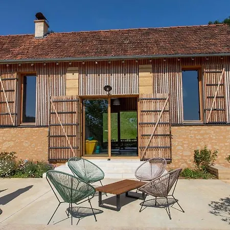 D'hotes Avec Piscine La Grange Milou Alojamento de Acomodação e Pequeno-almoço 2*